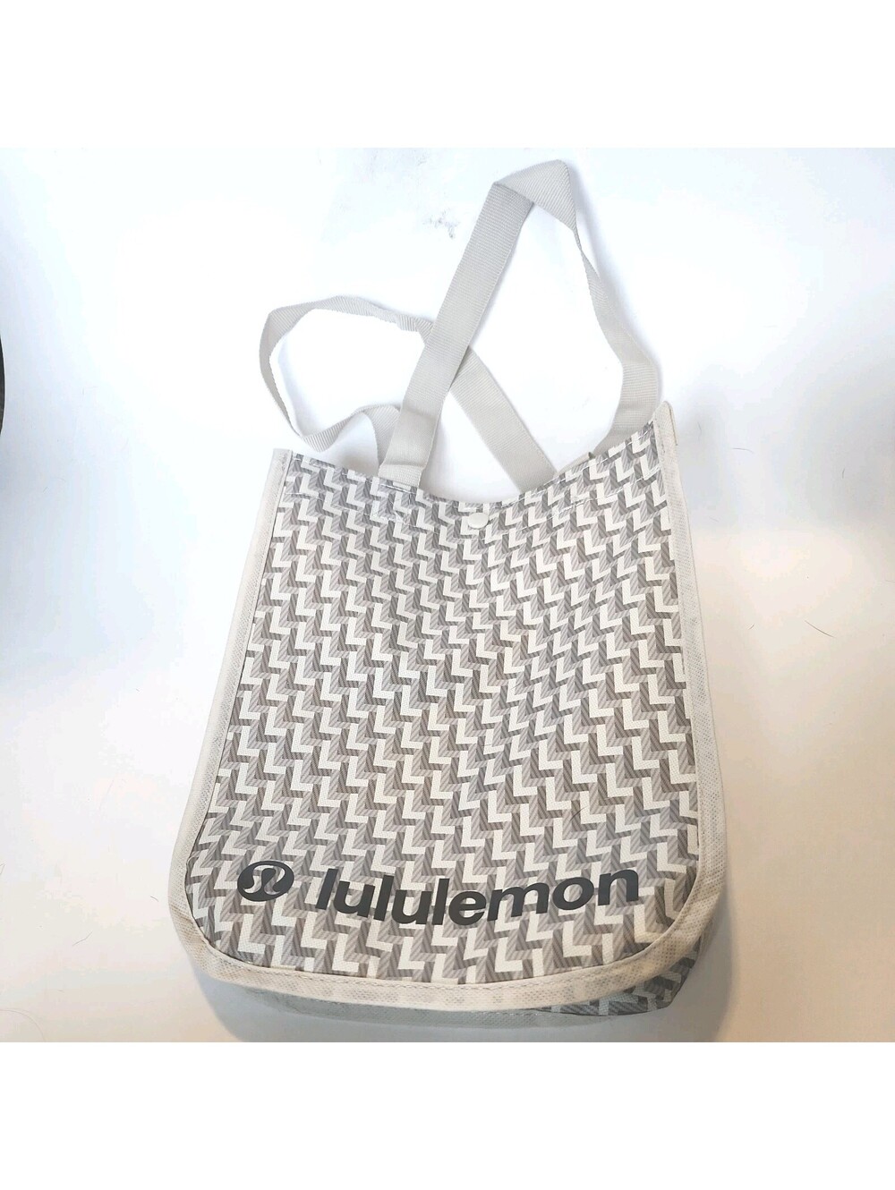 LULULEMON 2025 HOLIDAY Shopping Tote/Gym Small  Bags Taupe 8" x 12"